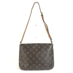 Louis Vuitton Shoulder Bag Musette Tango Monogram Canvas Brown — view 2