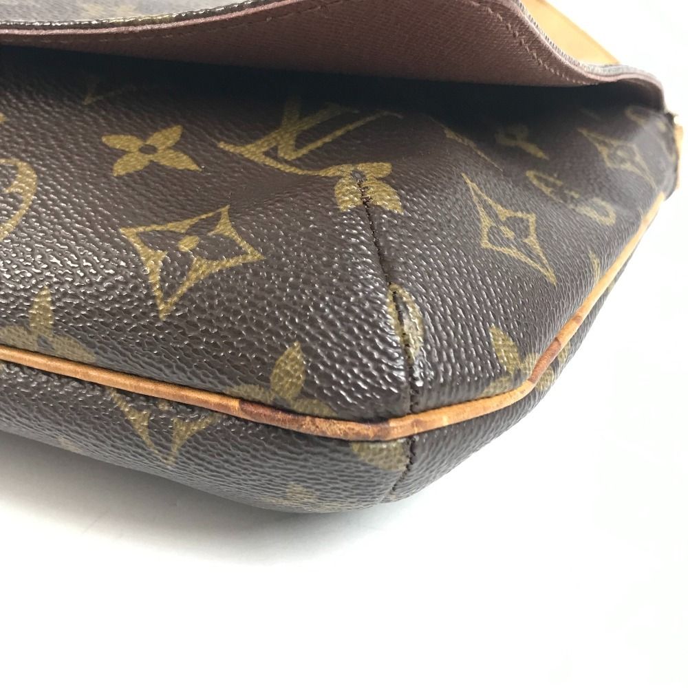 Louis Vuitton Shoulder Bag Musette Tango Monogram Canvas Brown — view 6