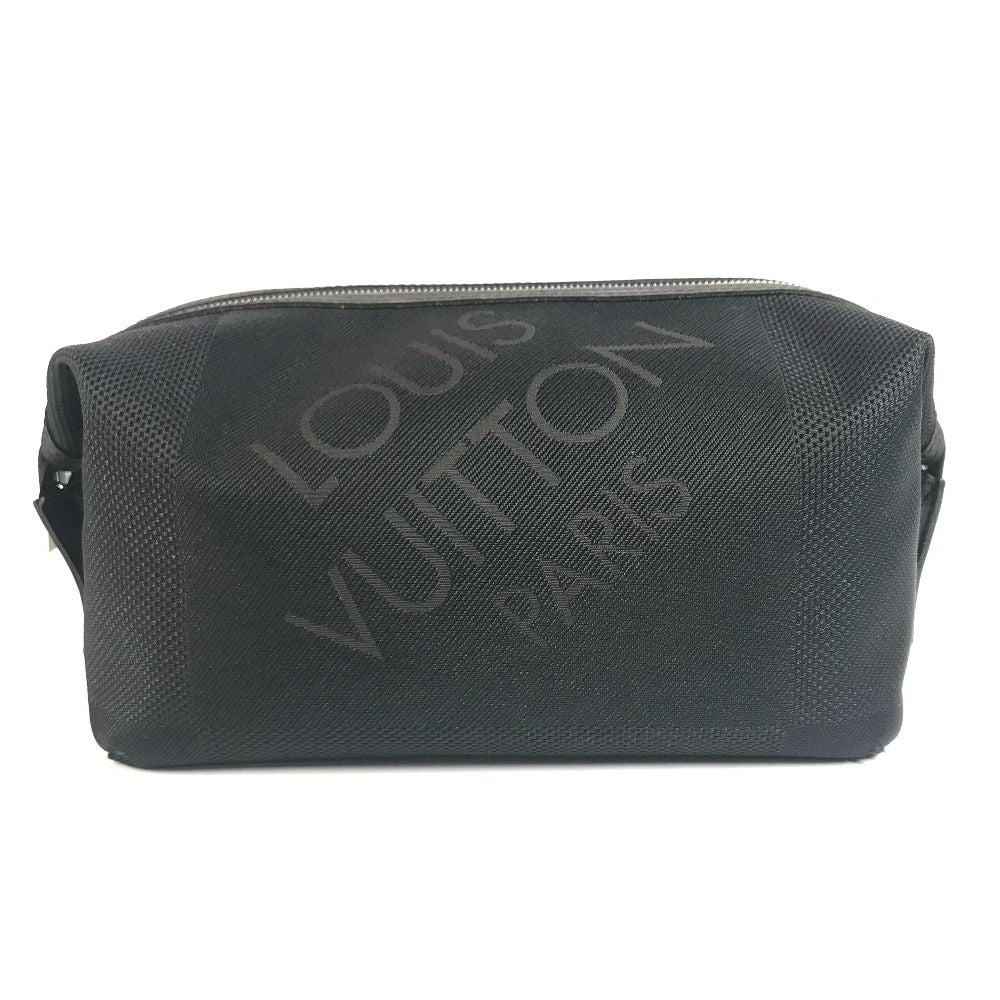 Louis Vuitton Second Bag Trousse Albatross Damier Geant Canvas Black