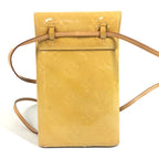 Louis Vuitton Walker Pochette Monogram Vernis Canvas Beige Pouch — view 2