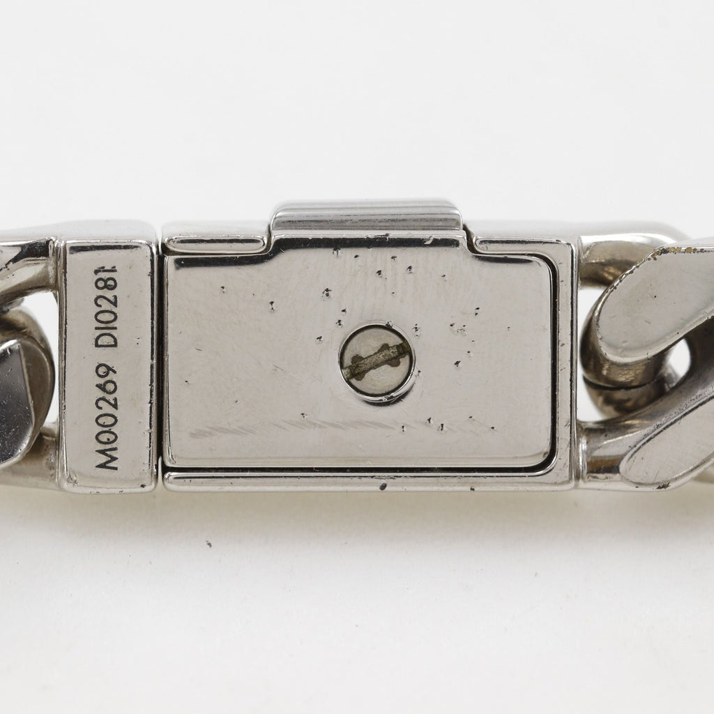 Louis Vuitton Chain Bracelet Monogram Metal Silver — view 7