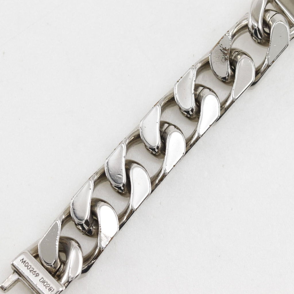 Louis Vuitton Chain Bracelet Monogram Metal Silver — view 5