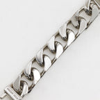 Louis Vuitton Chain Bracelet Monogram Metal Silver — view 5