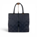Gucci Jackie Tote GG Canvas Line Black — view 2