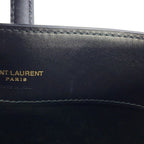 Saint Laurent Paris le 37 Mini Bucket Bag Calf Leather Black 2-Way — view 7