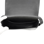 Celine Shoulder Bag Maillon Triomphe Calf Leather Black — view 5