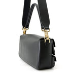 Fendi Multi Pocket Baguette Leather 2-Way Shoulder Bag Black — view 2