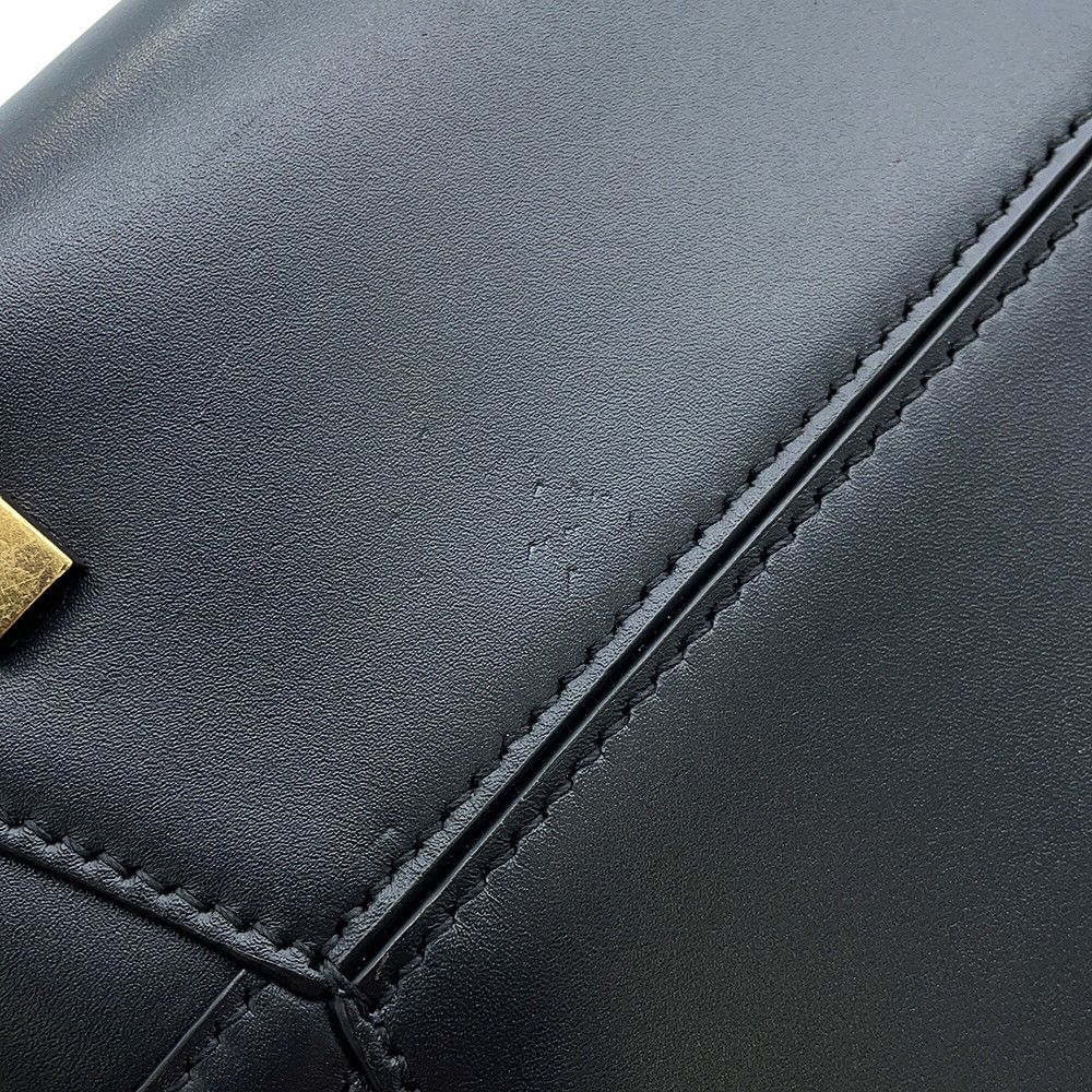 Saint Laurent Paris Handbag le 37 Small Calfskin 2-Way Shoulder Black — view 8