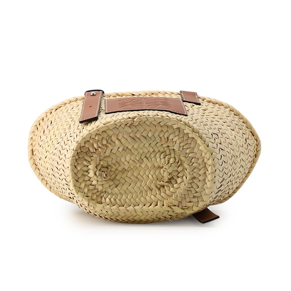 Loewe Handbag Basket Bag Small Raffia Leather — view 3