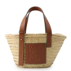 Loewe Handbag Basket Bag Small Raffia Leather