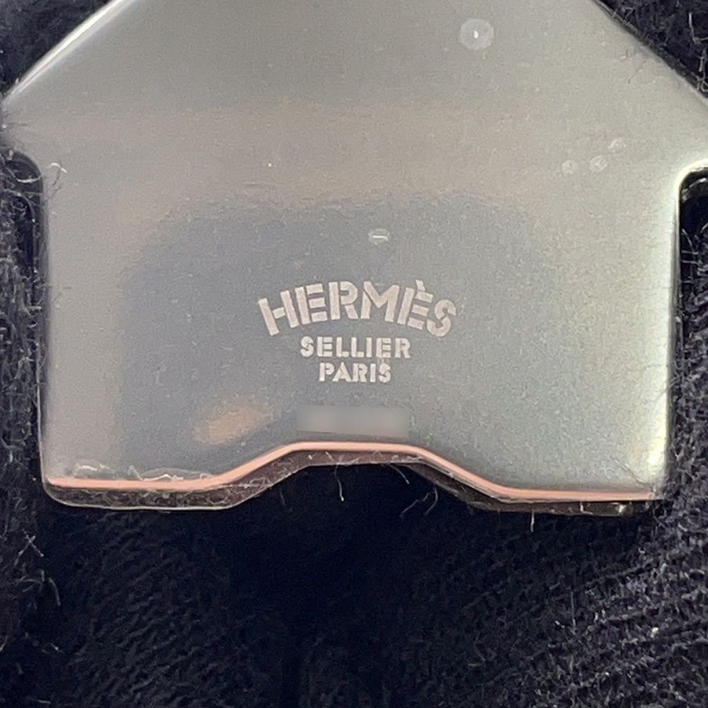 Hermes Dog Medal Dodo Blue Sature Vert Emrod Metal Collar Charm Keychain — view 6