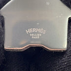 Hermes Dog Medal Dodo Blue Sature Vert Emrod Metal Collar Charm Keychain — view 6
