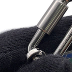 Hermes Dog Medal Dodo Blue Sature Vert Emrod Metal Collar Charm Keychain — view 5