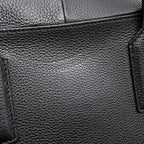 Loewe Business Goya Slim Briefcase Soft Grain Calf 2-Way Shoulder Bag Black — view 8