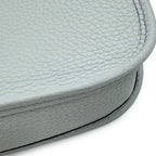 Hermes Shoulder Bag Evelyne TPM 111 Amazon Blue Pale Etain Silver Taurillon — view 8