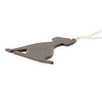 Hermes Bag Charm Petit Ash Labrador Chocolat Blue Atoll Togo Chevre Misor — view 2
