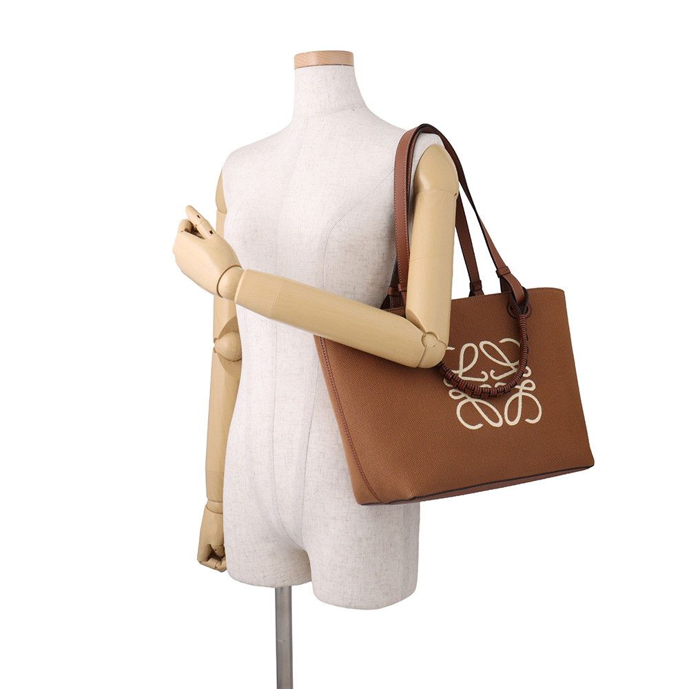 Loewe Tote Anagram Small Jacquard Calf Leather 2-Way Shoulder — view 5