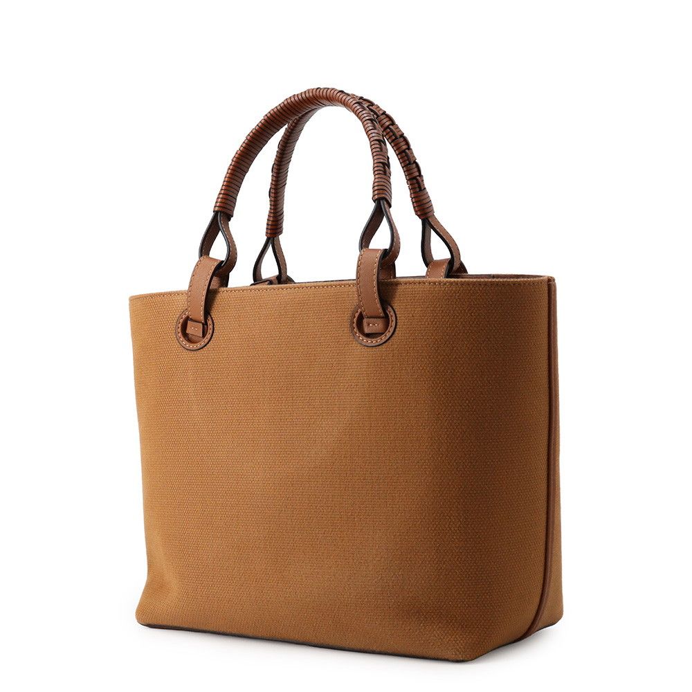 Loewe Tote Anagram Small Jacquard Calf Leather 2-Way Shoulder — view 2