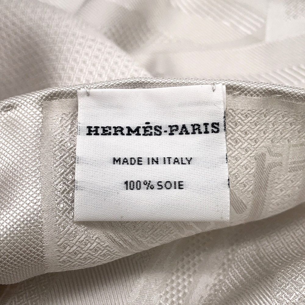 Hermes Shawl Coaching Silk Scarf Jacquard — view 5