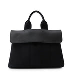 Hermes Handbag Valparaiso PM Black Silver Toilet Blanc Leather
