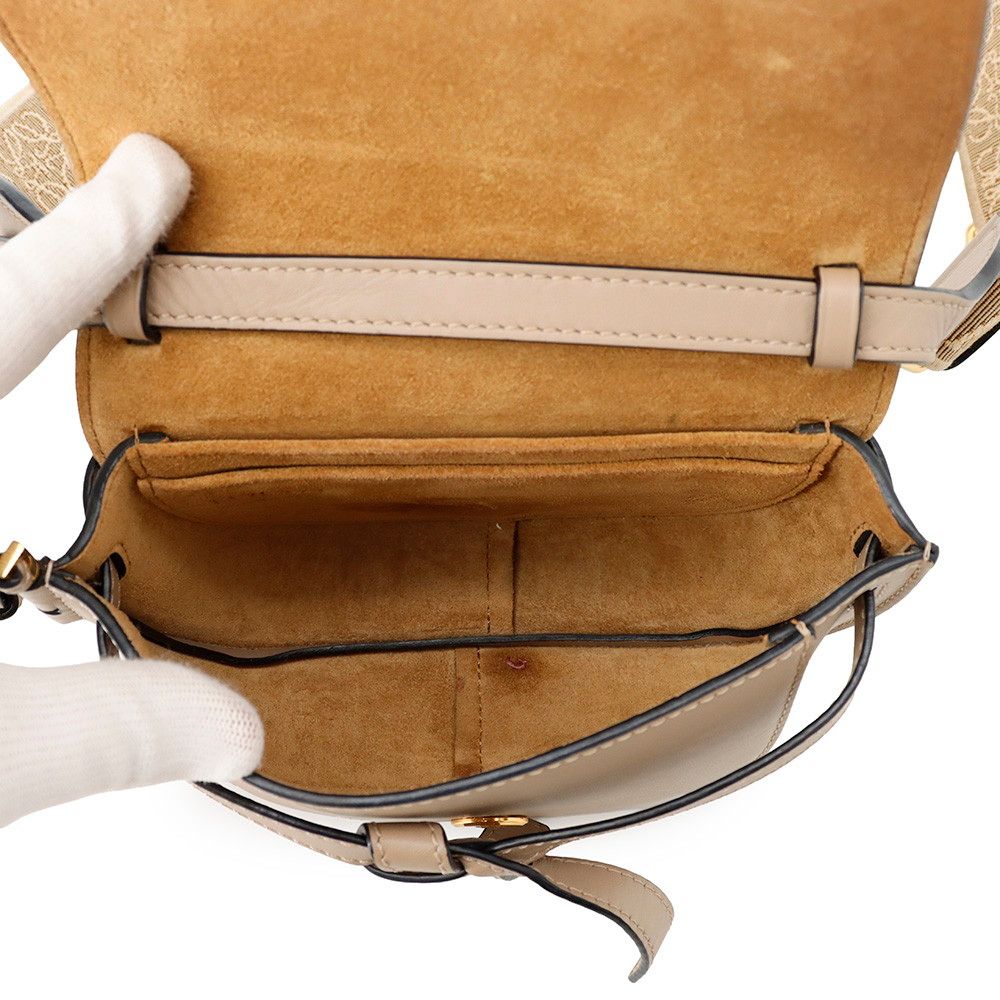 Loewe Shoulder Bag Gate Dual Mini Leather — view 6