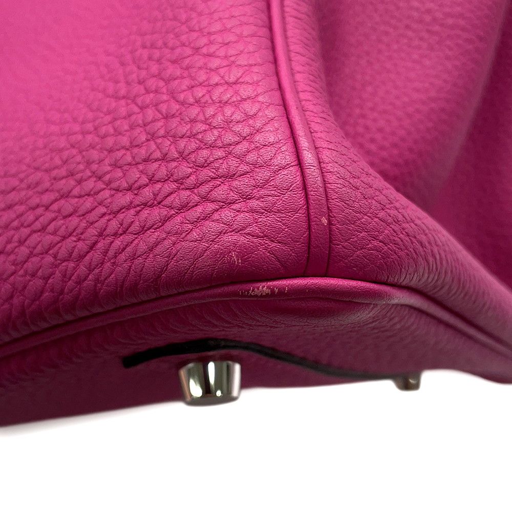 Hermes Birkin 30 Rose Purple Silver Togo Handbag — view 8