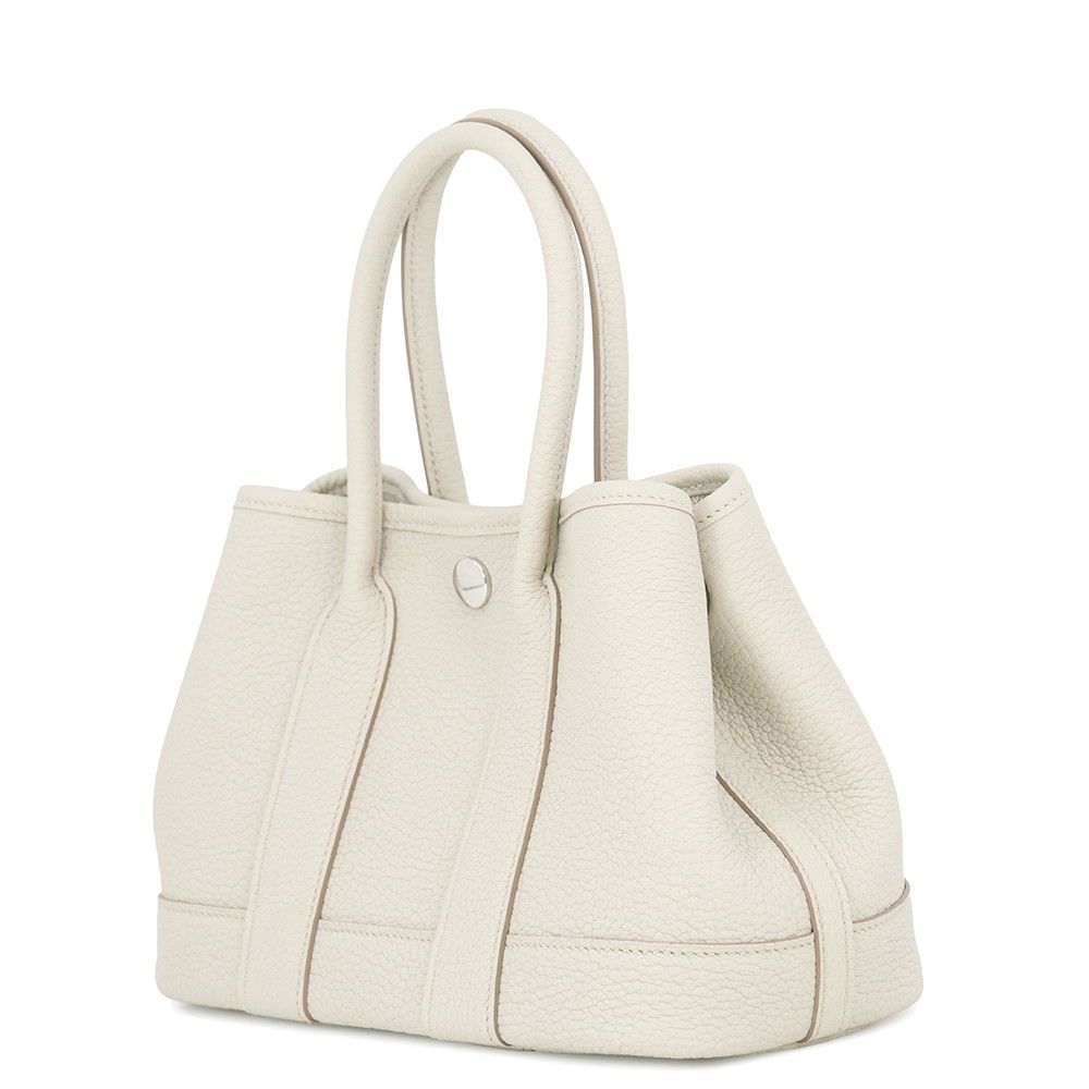 Hermes Tote Neo Garden 23 Party Beton Silver Negonda — view 2