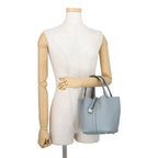 Hermes Handbag Picotin Lock PM Gris Perle Silver Taurillon Clemence — view 4