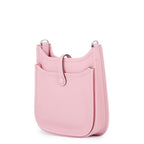 Hermes Shoulder Bag Evelyne 3 23 Rose Sakura Silver Taurillon Clemence — view 2