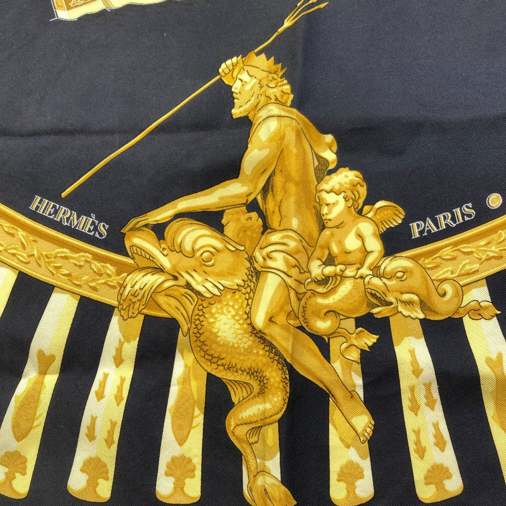 Hermes Carre 90 Sea and Cavalry Scarf Silk — view 5