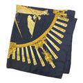 Hermes Carre 90 Sea and Cavalry Scarf Silk