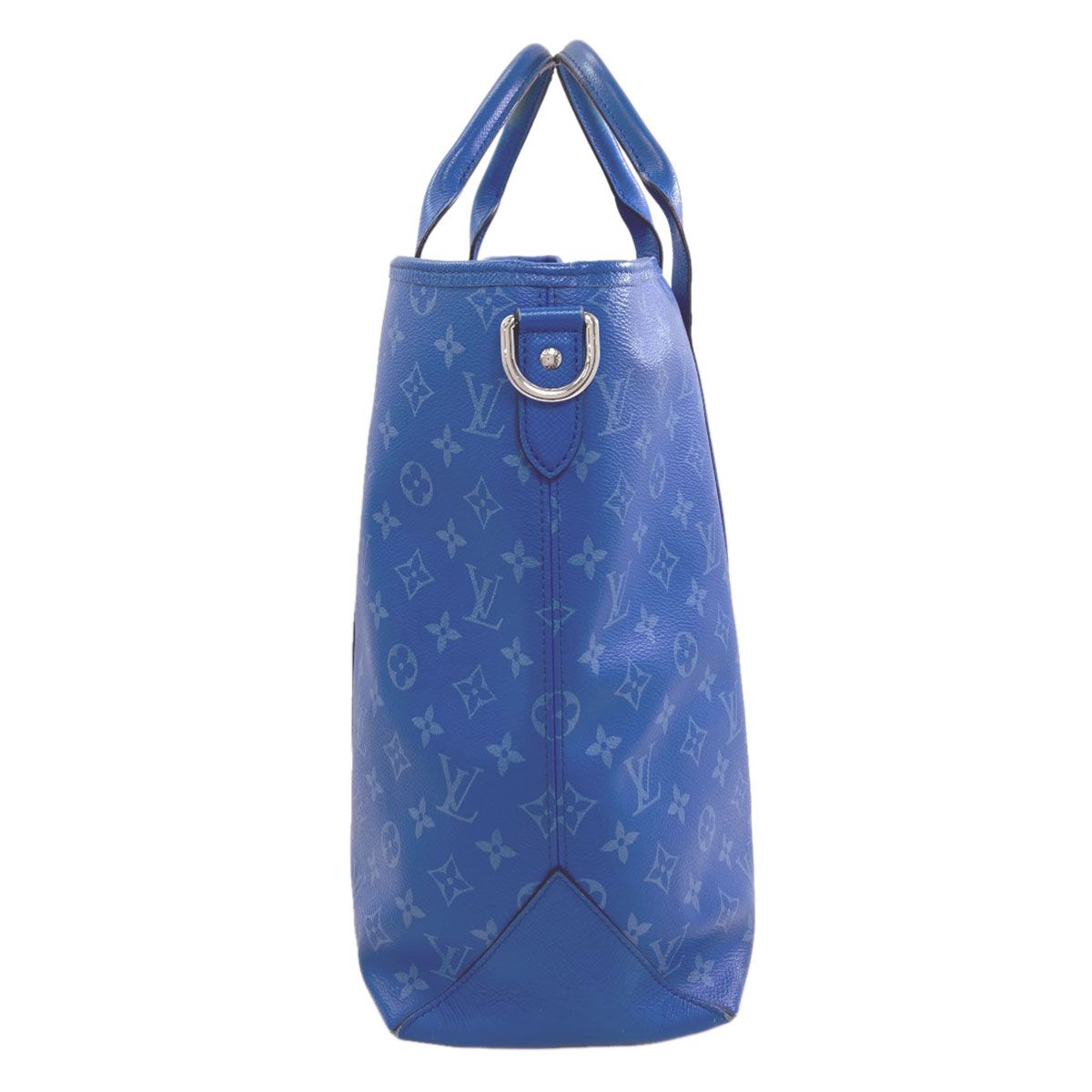 Louis Vuitton Weekend Tote NM Taigarama Handbag Taiga Leather — view 3