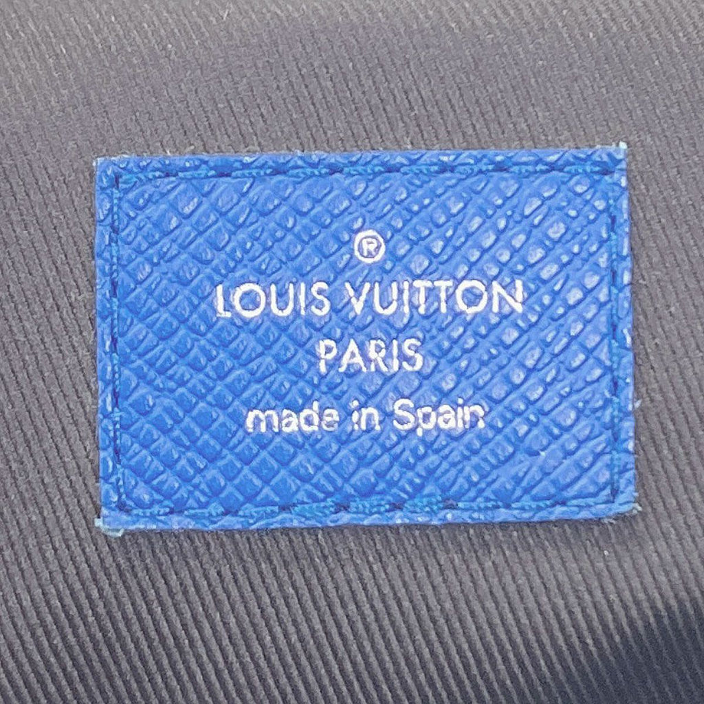 Louis Vuitton Weekend Tote NM Taigarama Handbag Taiga Leather — view 6