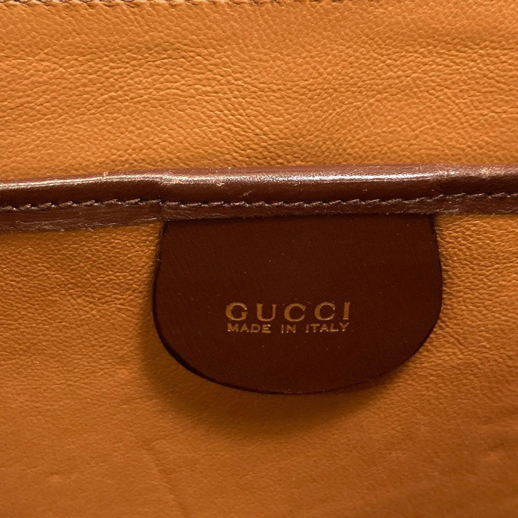 Gucci 000 01 2-Way Handbag Leather — view 6