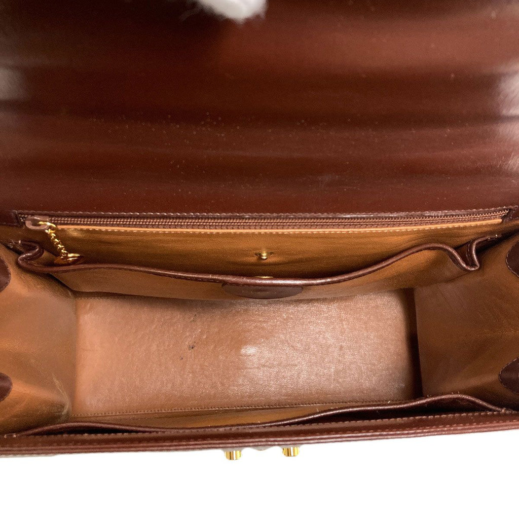Gucci 000 01 2-Way Handbag Leather — view 5