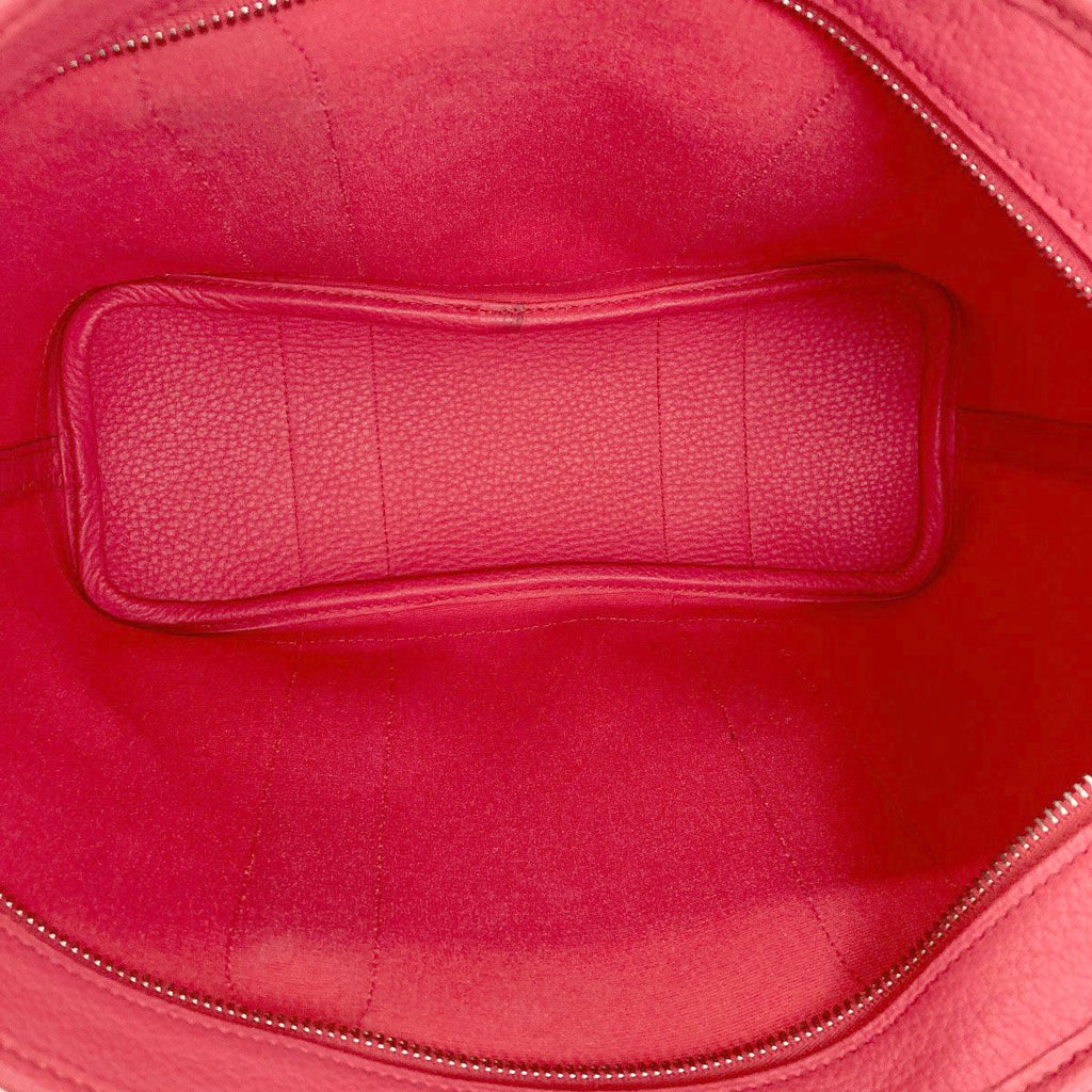 Hermes Garden Zip PM Silver Tote Toile Officier — view 5