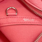 Hermes Garden Zip PM Silver Tote Toile Officier — view 6