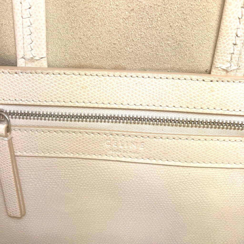 Celine Vertical Cover Small 2-Way Handbag Leather — view 6