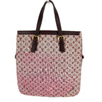 Louis Vuitton Tote Francoise Monogram Mini Canvas Cerise — view 2