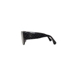 Chanel Sunglasses Eyewear CC Logo Rhinestone Navy — view 6