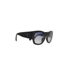 Chanel Sunglasses Eyewear CC Logo Rhinestone Navy — view 4