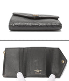 Louis Vuitton Trifold Wallet Portefeuille Victorine Monogram Empreinte — view 4