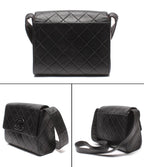 Chanel Shoulder Bag Crossbody Bag Quilted Lambskin Single Flap Gold — view 2