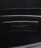 Saint Laurent 2-Way Chain Shoulder Bag Logo Embossed — view 4