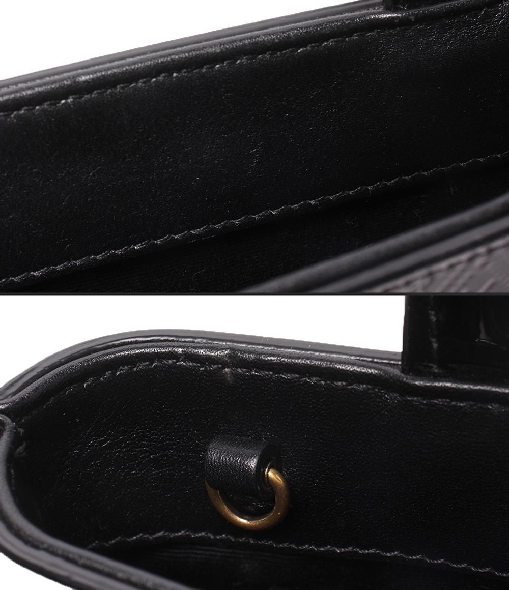 Saint Laurent 2-Way Chain Shoulder Bag Logo Embossed — view 6