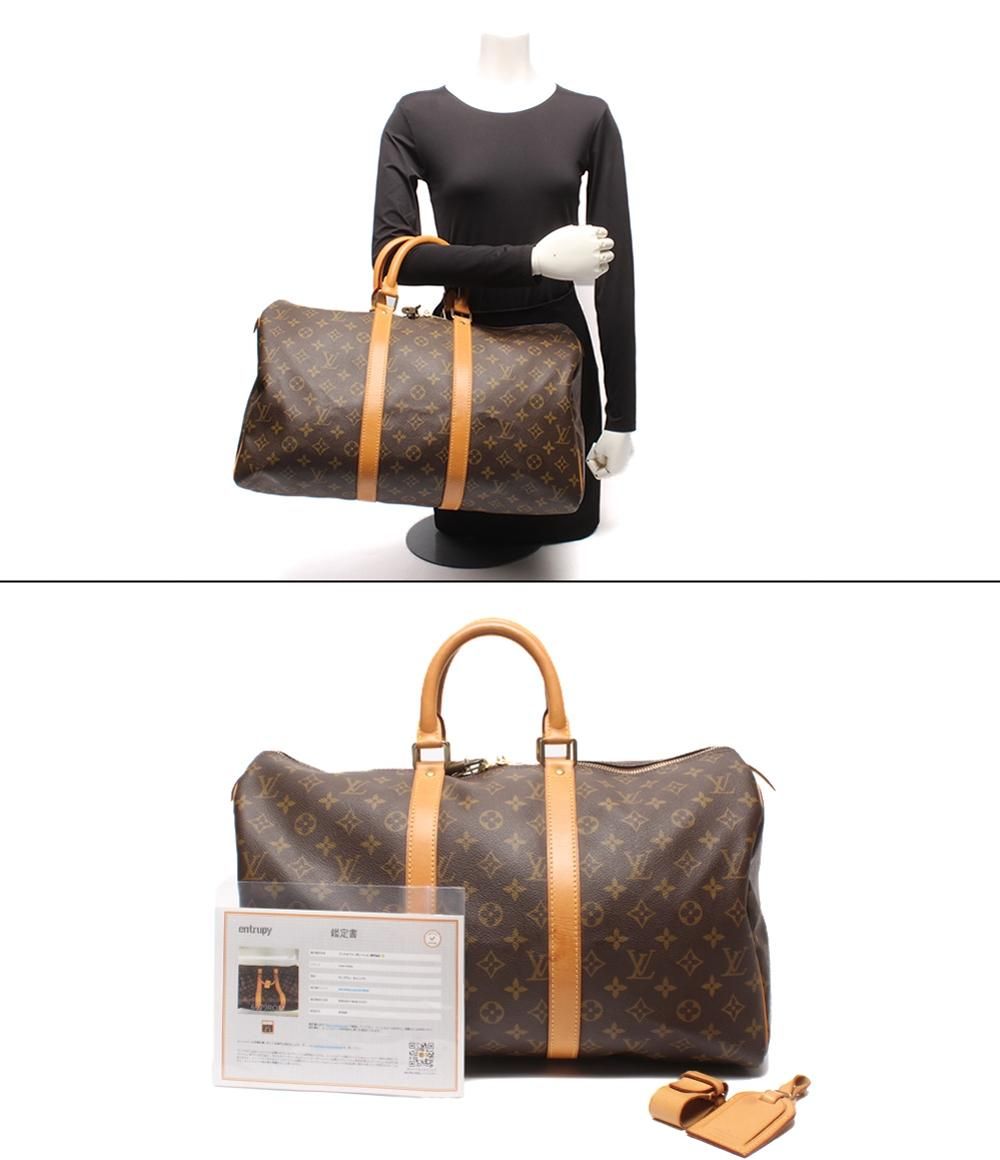 Louis Vuitton Boston Bag Keepall 45 Monogram — view 9