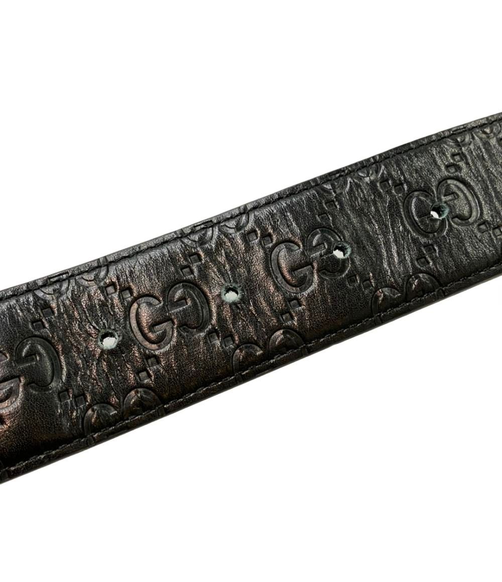 Gucci Belt Guccissima Interlocking — view 5
