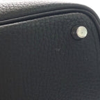 Hermes Picotin Lock PM Taurillon Clemence Silver Tote Noir Black — view 7