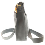 Hermes TPM Grimeia Shoulder Bag Gray Taurillon Clemence Leather Gold — view 3