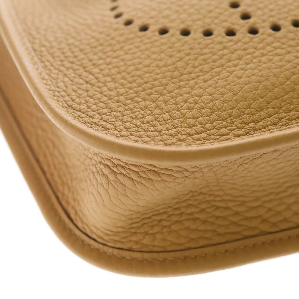 Hermes TPM 16 Shoulder Bag Taurillon Clemence Q Brown — view 5